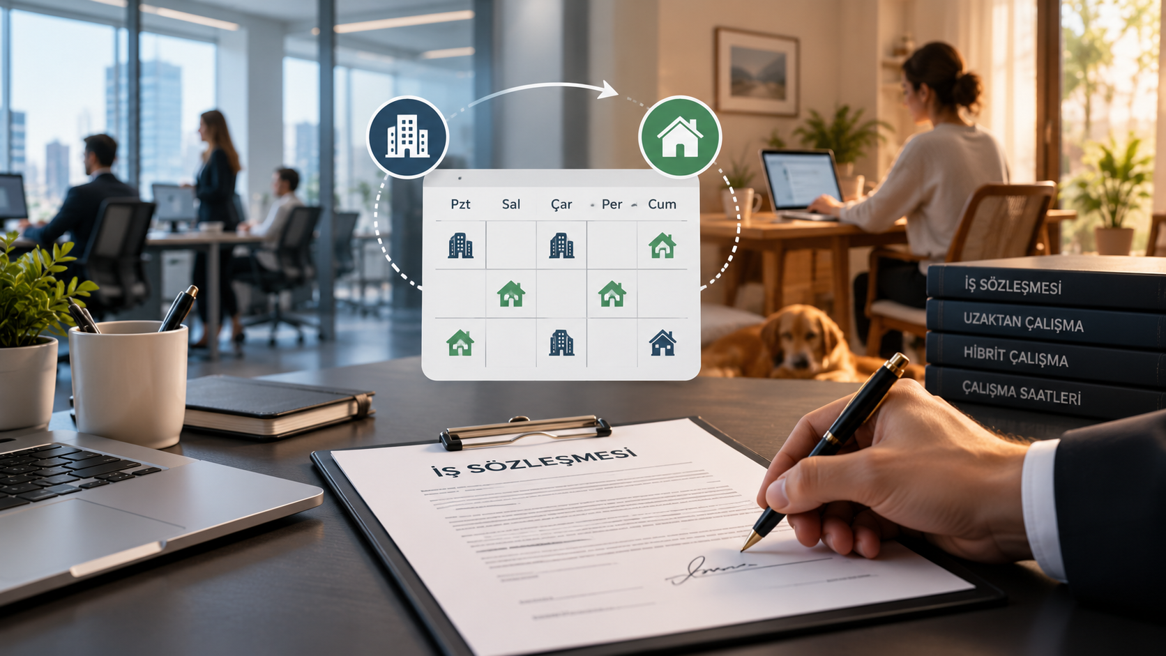 HYBRID WORKING DAYS AND WORKING HOURS MUST BE SPECIFIED IN THE EMPLOYMENT CONTRACT